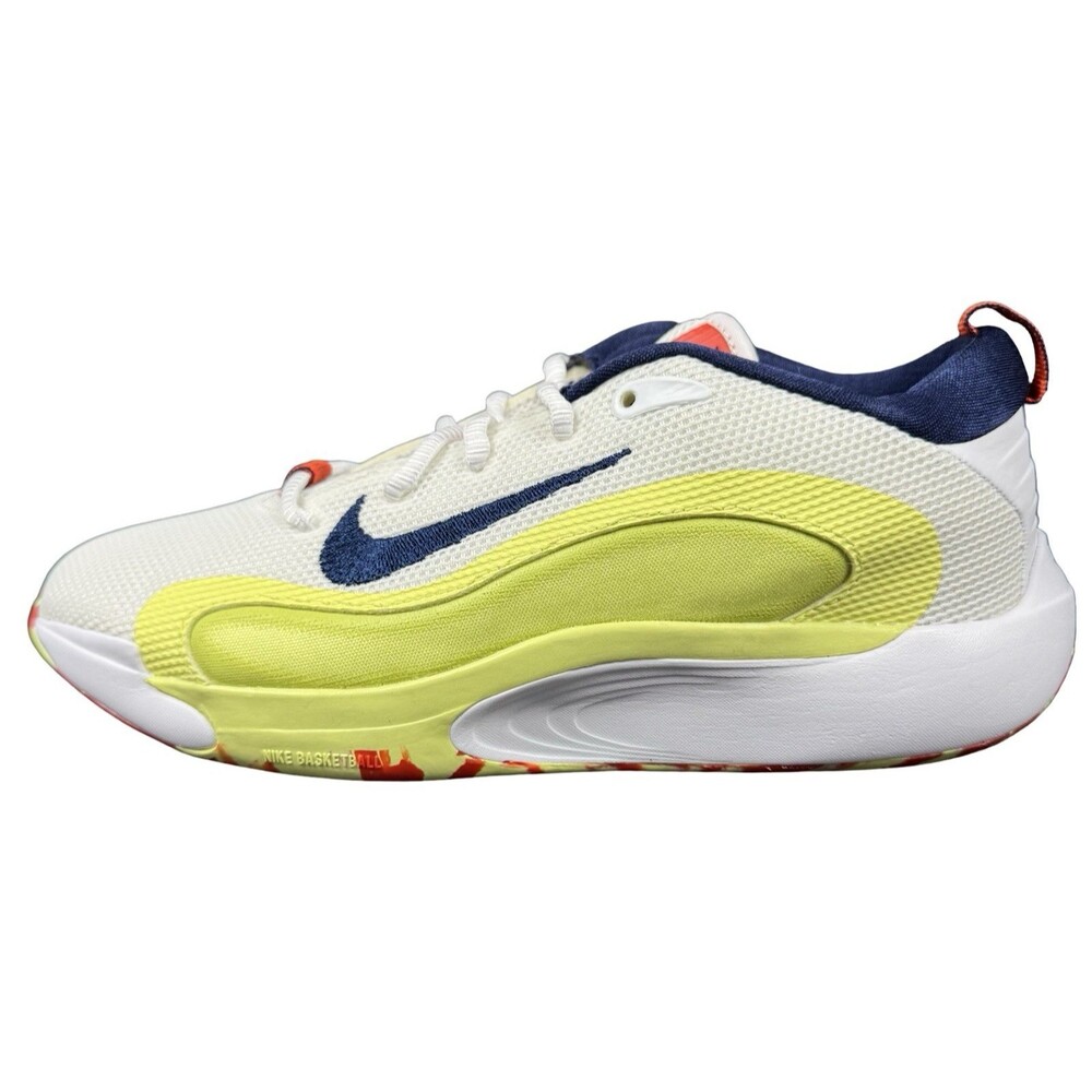 Nike Embroidered ISOFLY GS Size 7Y Youth Kids Basketball Shoes HJ3866-100 New